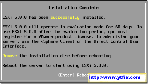 ESXI 5.0安装
